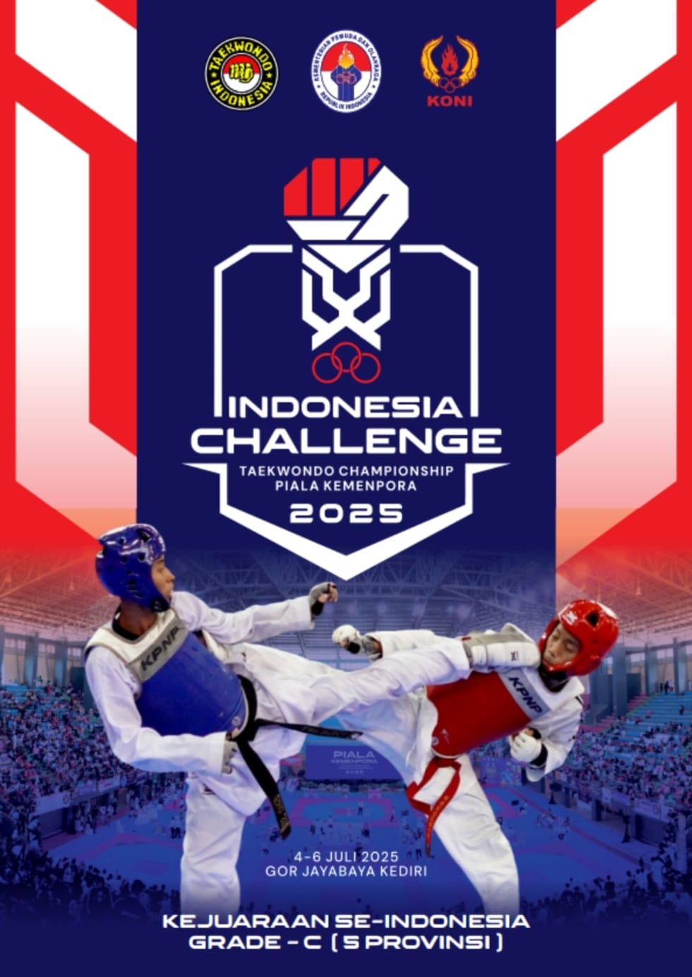 Ajang Pertarungan Prestasi Taekwondo di Tanah Air Taekwondo Indonesia Dojang kingstarsemarang